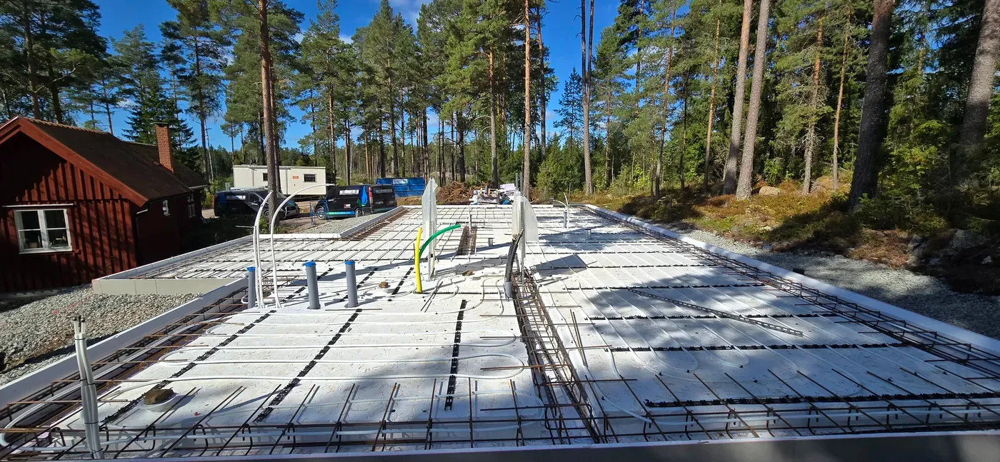 Bergvärme – utlagd kollektor